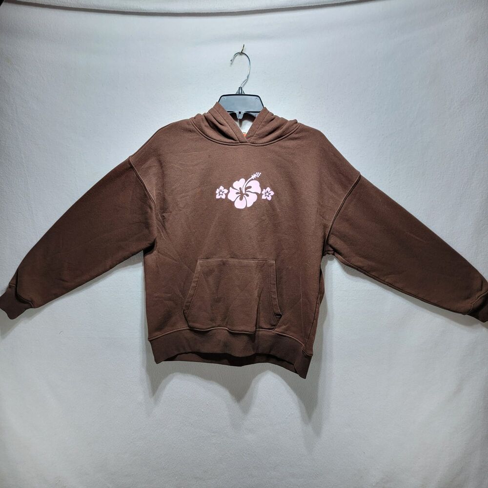 Social Scene Hoodie Women’s Small California Graphic Pullover Brown Tan Desert